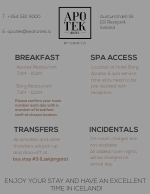 Apotek infosheet