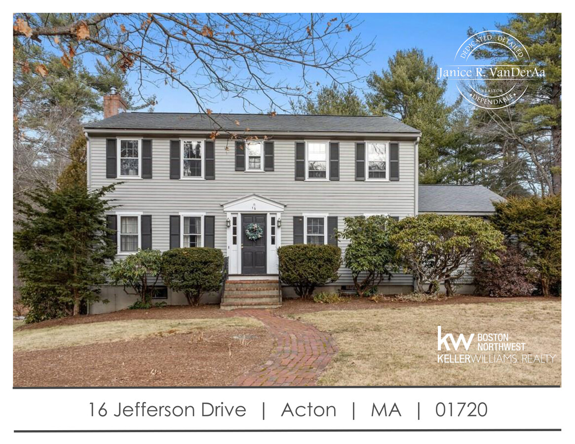 16 Jefferson Drive, Acton Listed By Janice VanDerAa by