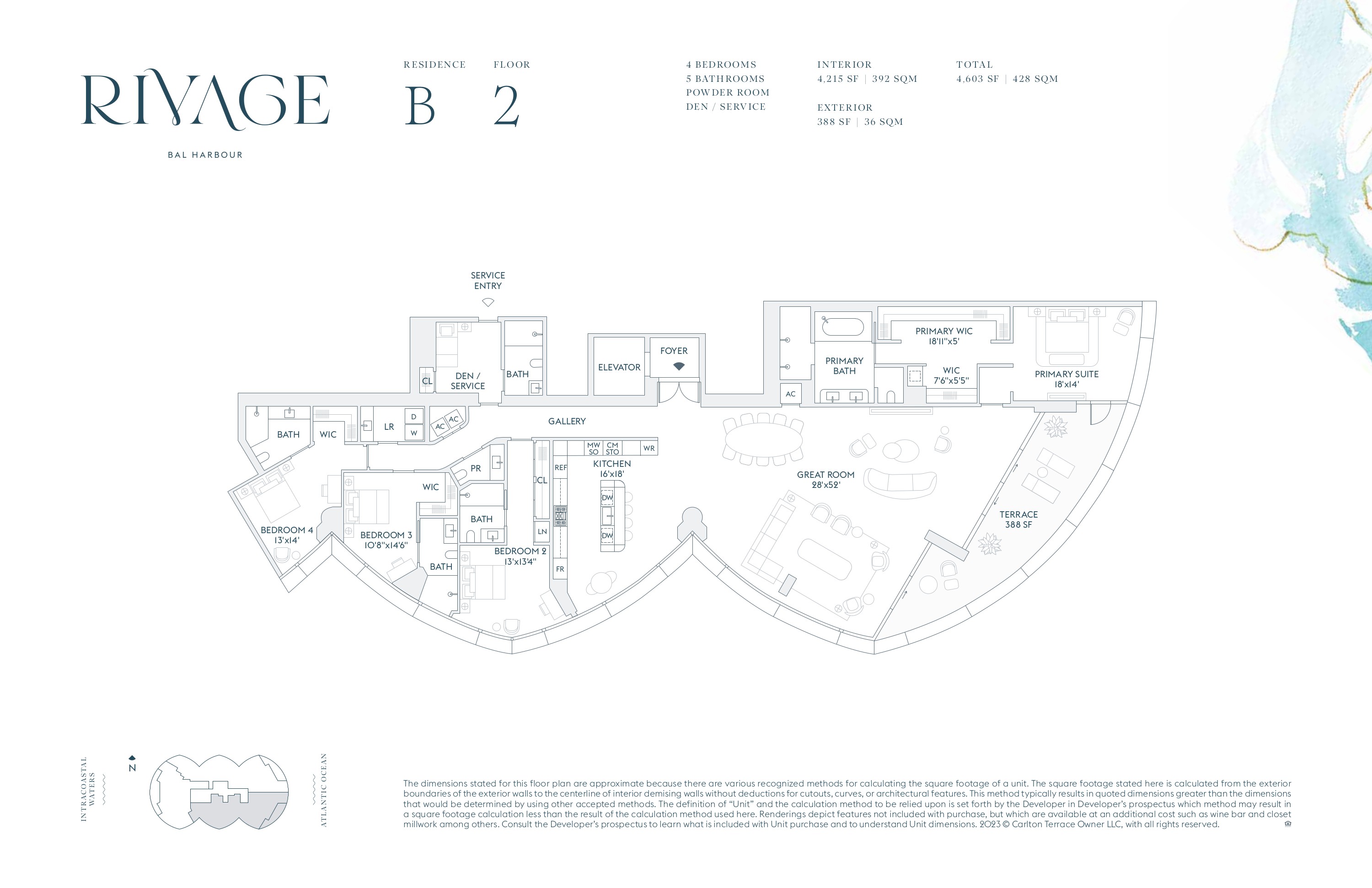 Residence B — Floor 2 floor plan