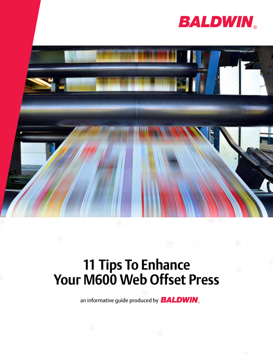 11 Tips To Enhance Your M600 Web Offset Press by Baldwin Technology ...