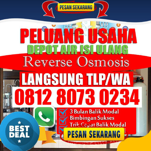 WA 0812 8073 0234 JASA PEMASANGAN AIR RO DUREN SAWIT
