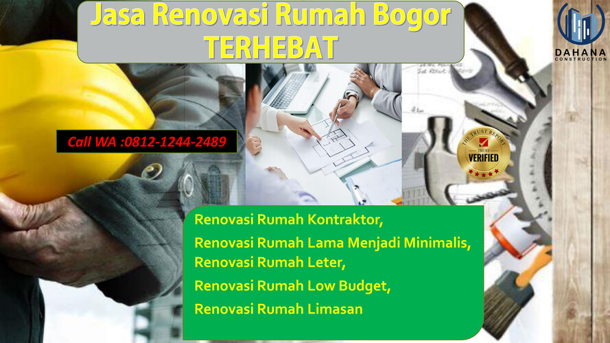 TERHEBAT, CALL WA 0812-1244-2489, Renovasi Rumah Kontraktor