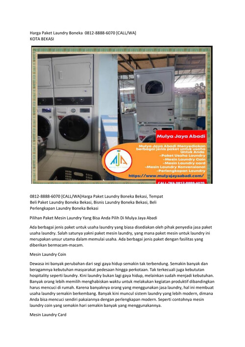 Harga Paket Laundry Boneka 0812-888-6070 [CALL/WA] KOTA BEKASI