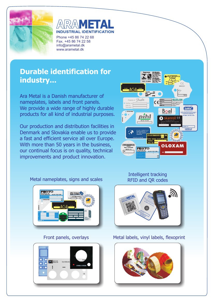 Arametal Brochure by mark Flipsnack