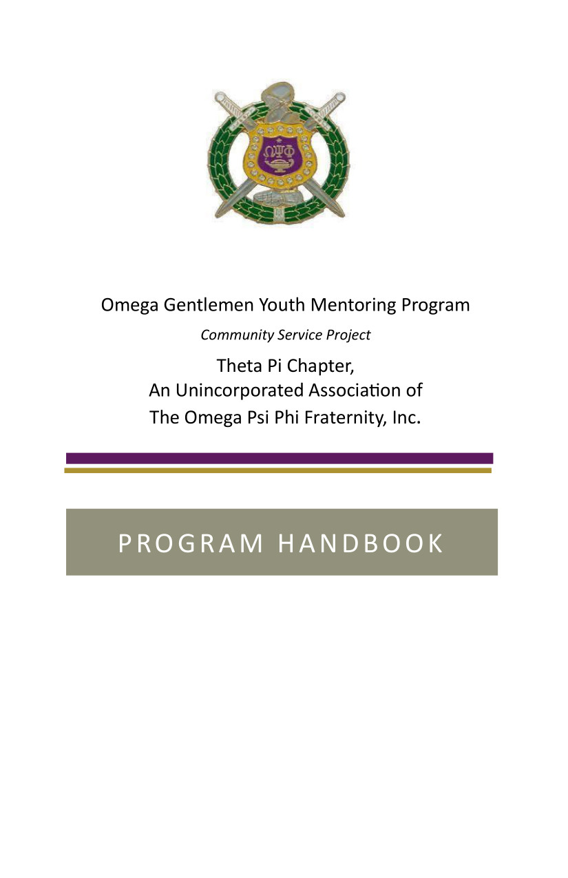 Omega Gents Program Handbook by Caila Jones-Menefee - Flipsnack