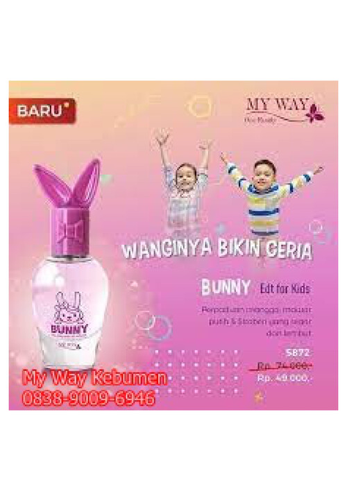 DISTRIBUTOR!!! WA 0838-9009-6949, Parfum Anak Cowok Produk My Wa