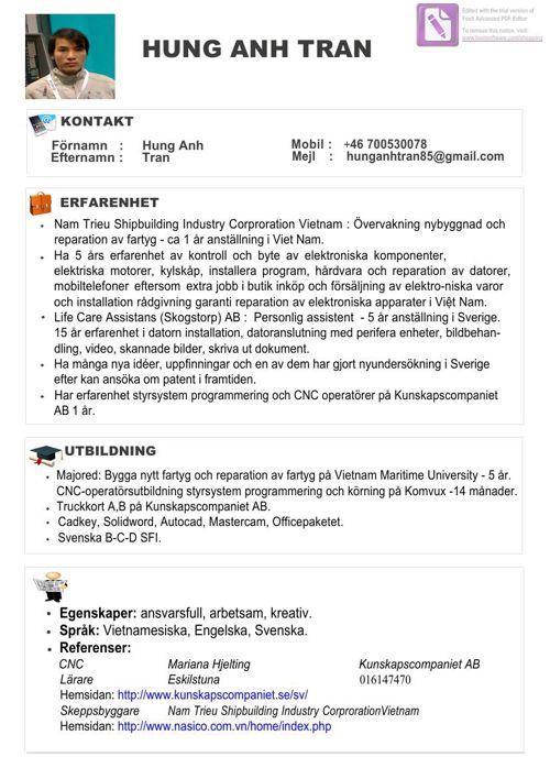 Personlig Brev By Hung Anh Tran Flipsnack