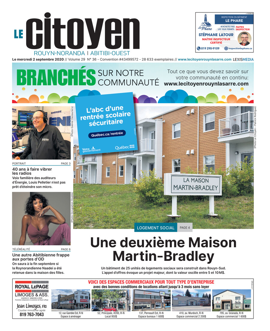 2 septembre 2020 Le Citoyen RouynNoranda / AbitibiOuest by Medialo