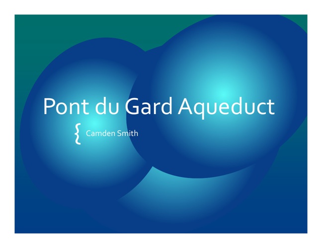 Pont du Gard Aquaduct