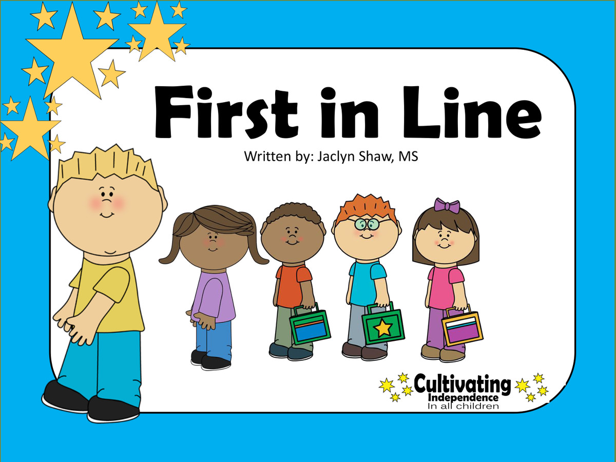 First In Line Social Story by Jaclyn Shaw Flipsnack