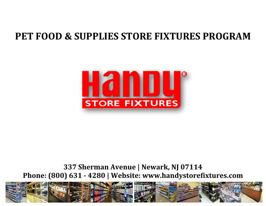 Handy Store Fixtures Pet Supplies Catalog by Steven Di Orio Flipsnack