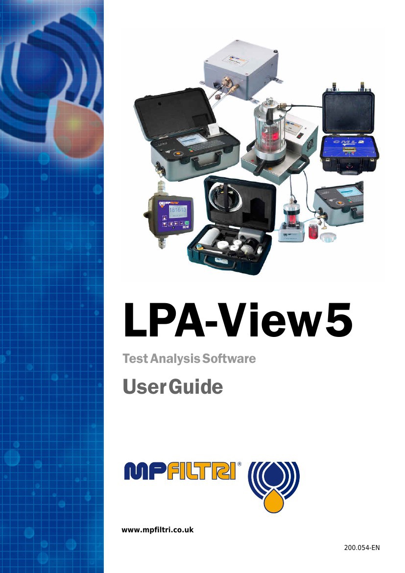 LPA View User Guide by MP Filtri - Flipsnack