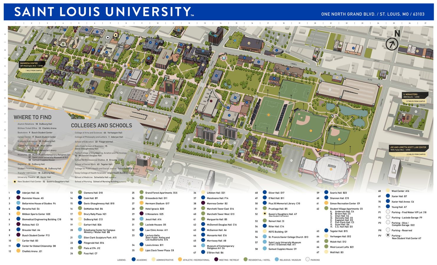 SLU Campus Map Sheet_16 by chrisschmieder - Flipsnack