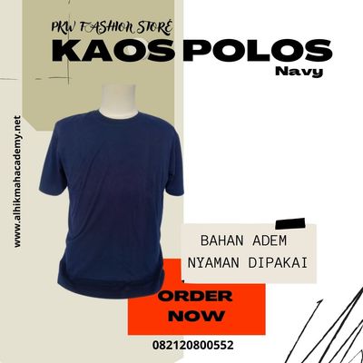 PROMO, Call/Wa 0821-2080-0552, Kaos Polos Abu-Abu PKW Fashion 