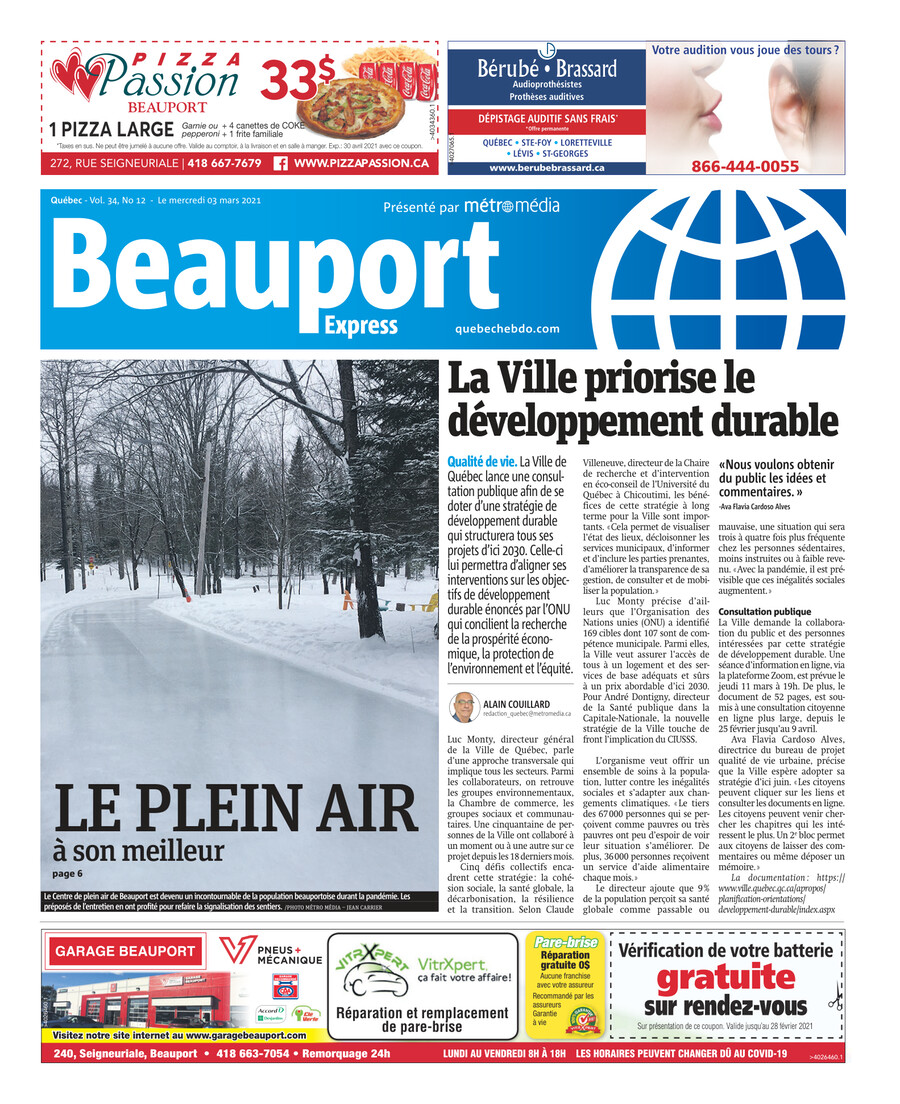Beauport Express 3 mars 2021 by Metro Media Flipsnack