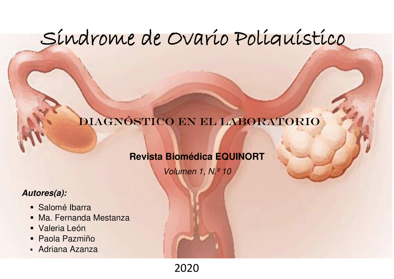 Diagnóstico de ovario poliquístico-grupo1 by Adriana Azanza - Flipsnack