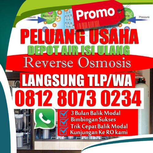 WA 0812 8073 0234 JASA PEMASANGAN DEPOT AIR ISI ULANG BANTAR