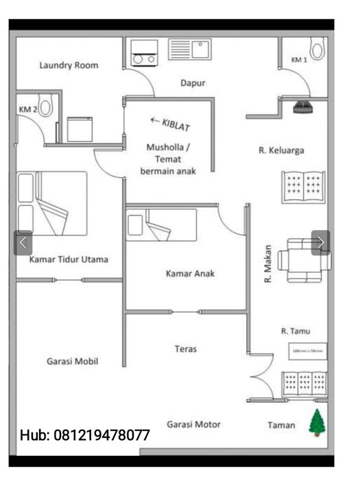 STRATEGIS!!! WA 0812-1947-8077, Rumah Murah Indonesia Di Tanah B