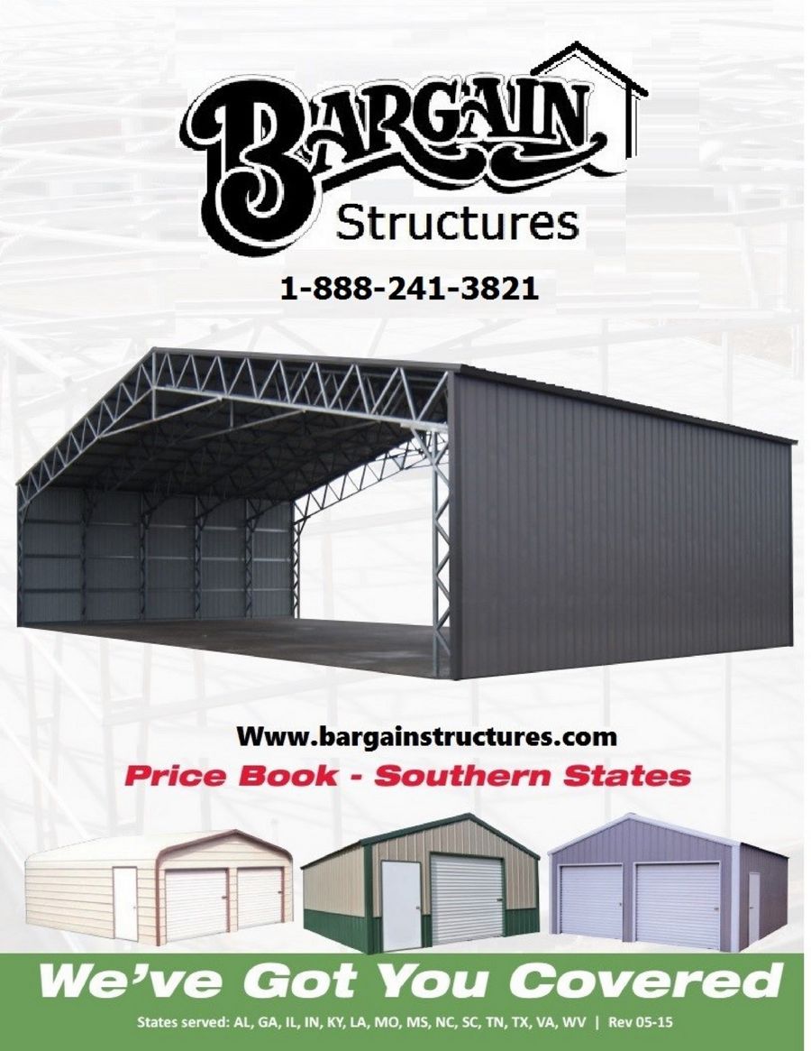 Bargain Structures Southern Prices by Bargain Structures Flipsnack