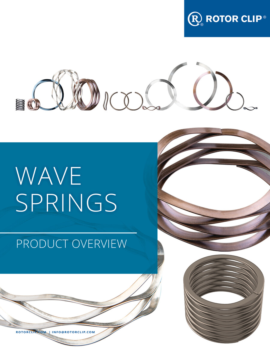 Wave Springs Product Overview by Rotor Clip Flipsnack