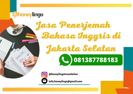 Jasa Penerjemah Bahasa Inggris di jakarta Selatan
