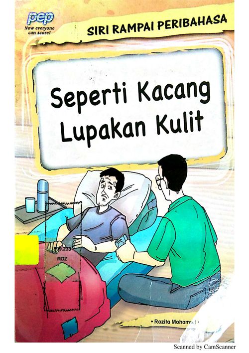 Maksud seperti kacang lupakan kulit