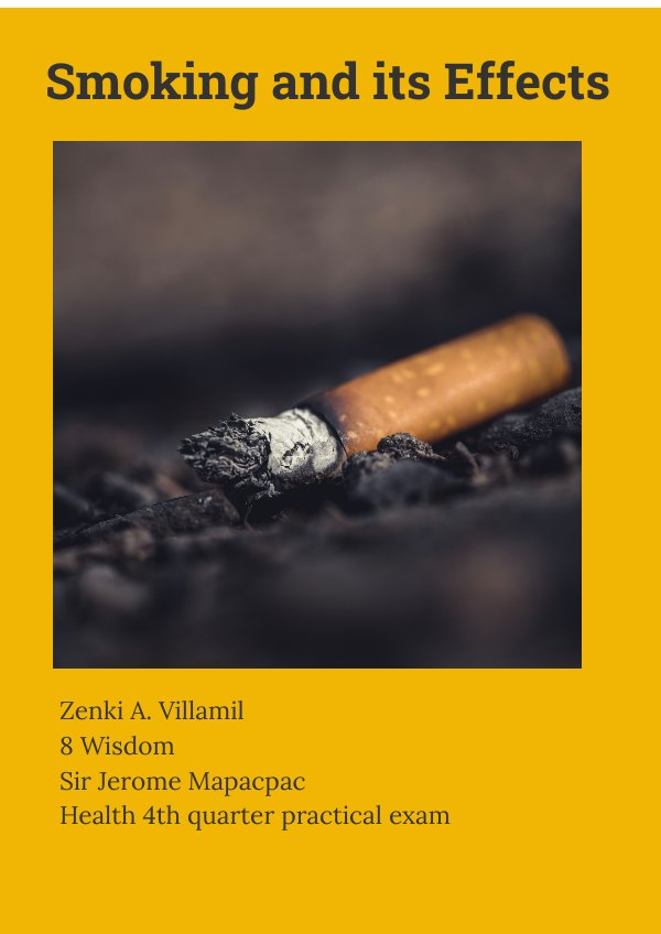 Smoking Brochure by Zenki Flipsnack