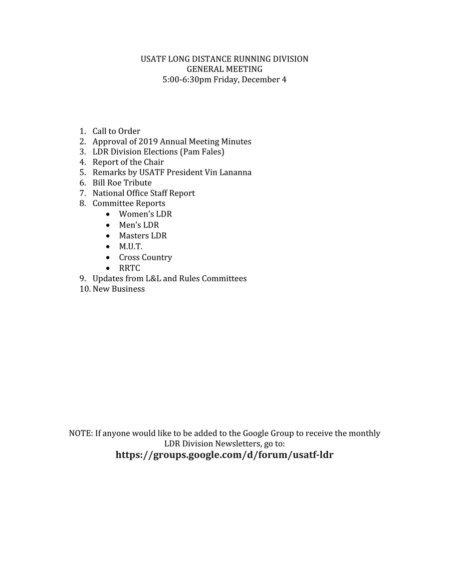 2020 LDR Division Agenda by sarah.linehan - Flipsnack