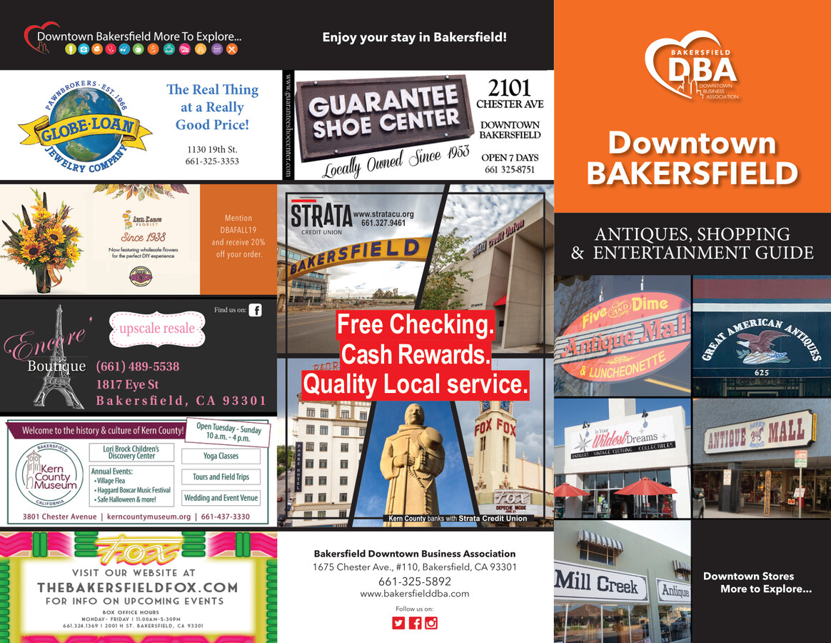 Downtown Bakersfield Antiques, Shopping, Entertainment Guide by Flipsnack