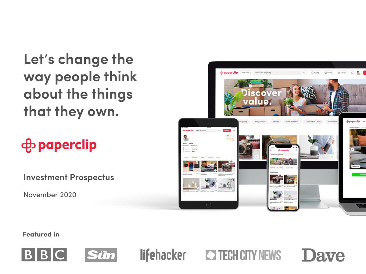 Paperclip Investment Prospectus November 26th 2020 by papercliphq