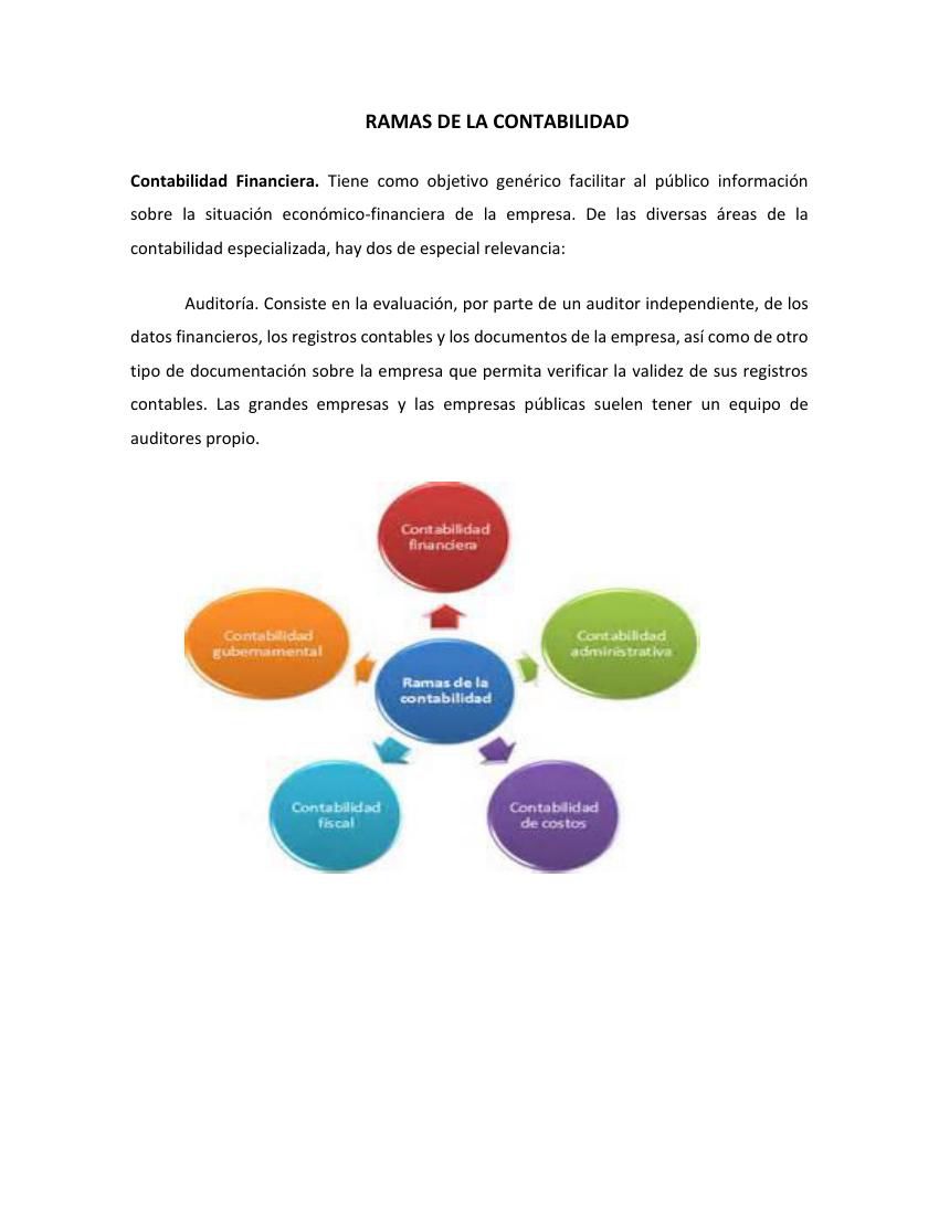 RAMAS DE LA CONTABILIDAD by ALICIA... - Flipsnack