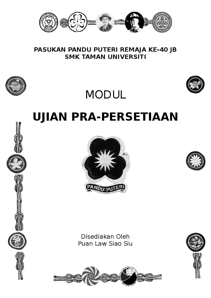 Modul Pra Persetiaan Pandu Puteri By Nur Aisyah Flipsnack