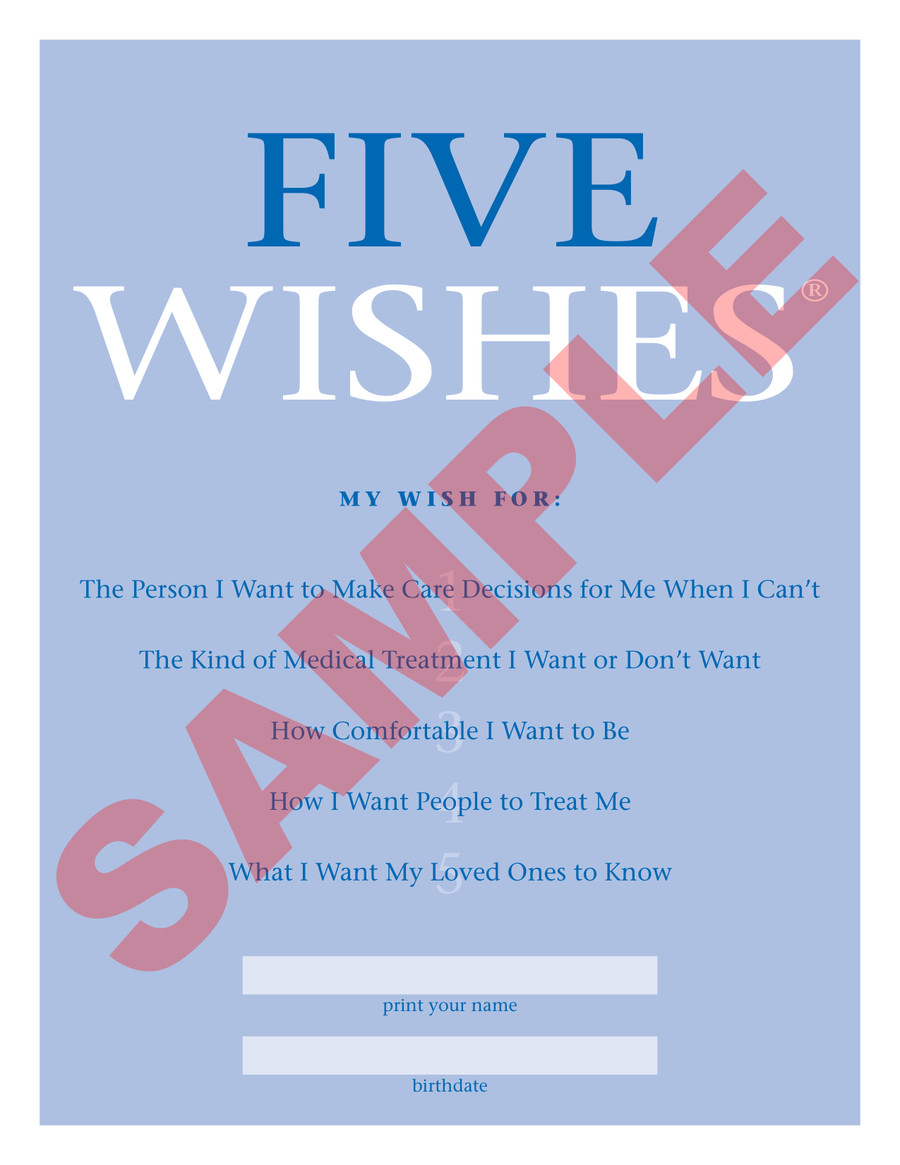 Five wishes sample By Michelle Flipsnack