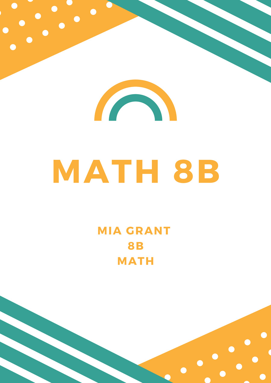 Mia Grant Math 8B by Mia Grant - Flipsnack