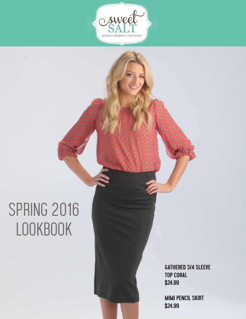 Sweet Salt Clothing Lookbook Spring 2016 by Sweet Salt Clothing Flipsnack