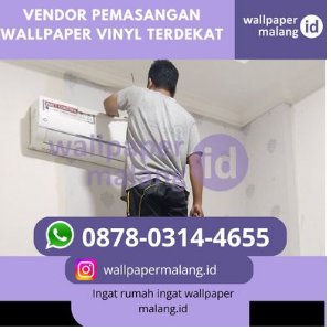 Vendor pemasangan wallpaper vinyl terdekat