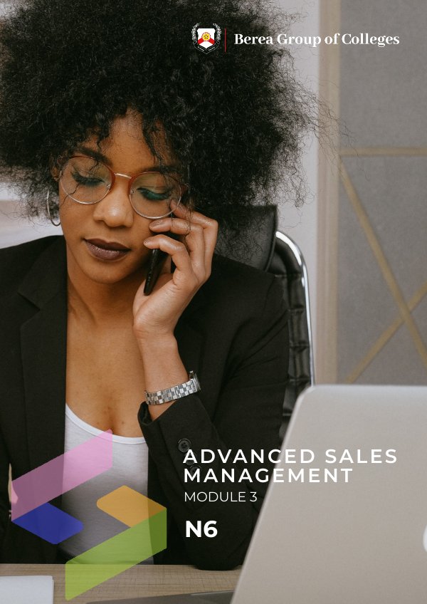 Advanced Sales Management N6 Module 3 by E-Publishing - Flipsnack