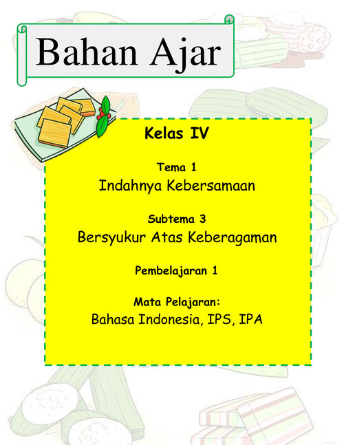 Keragaman Makanan di Jawa Tengah