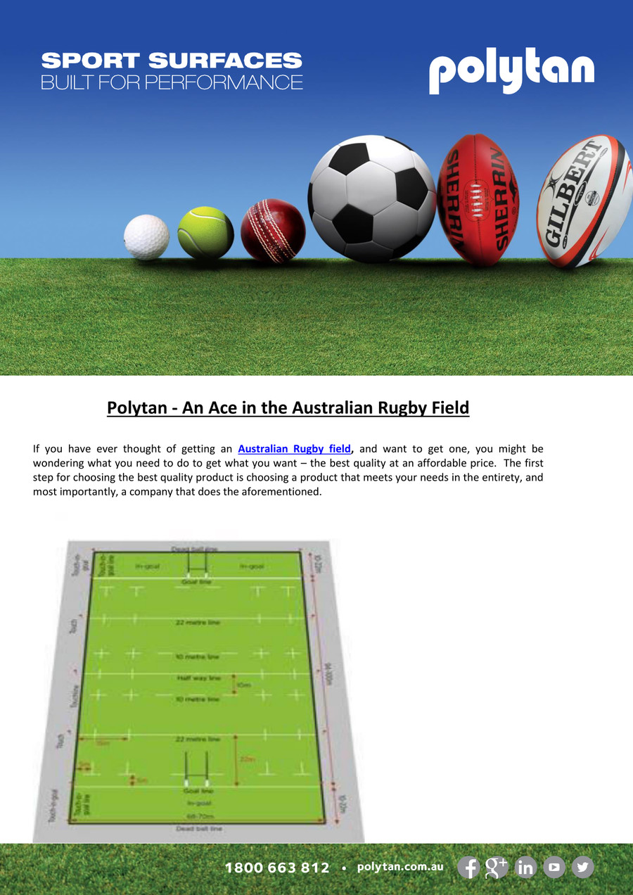 Polytan - An Ace in the Australian Rugby Field by Polytan - Flipsnack