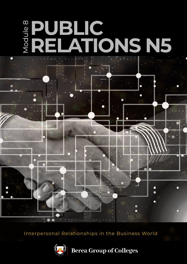 Public Relations N5 Module 8 by E-Publishing - Flipsnack