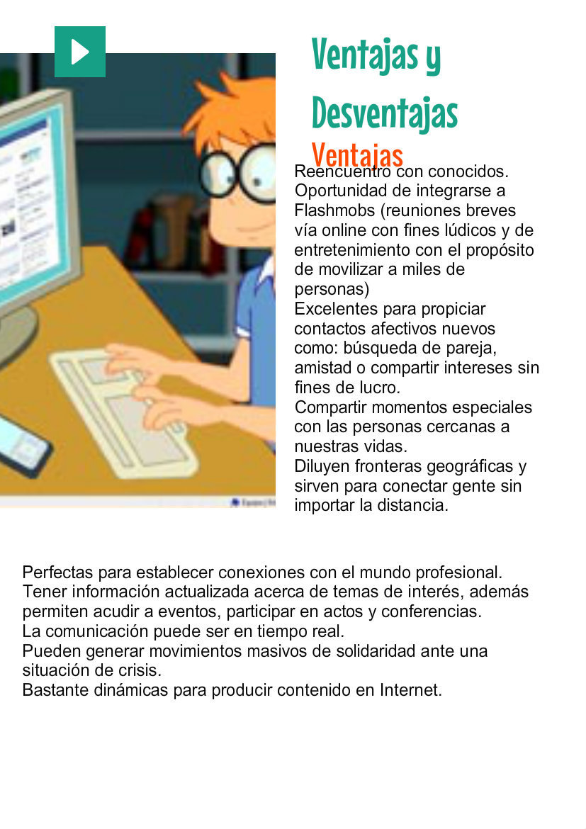 Ventajas y desventajas by Flipsnack