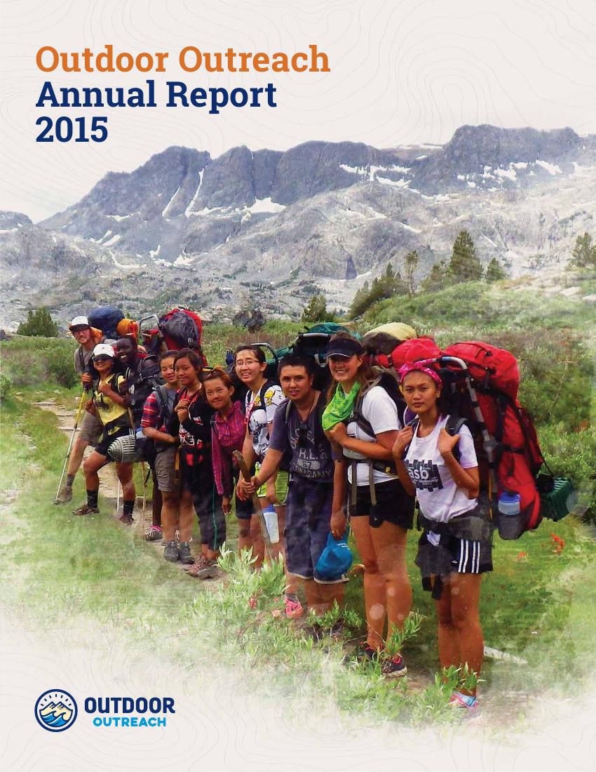 Outdoor Outreach's 2015 Annual Report by Outdoor Outreach Flipsnack