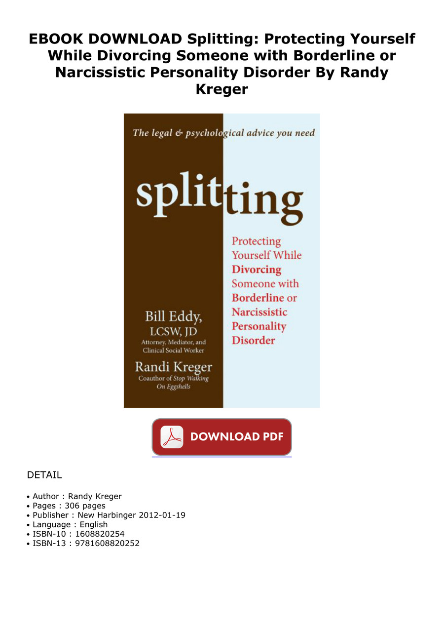 EBOOK DOWNLOAD Splitting: Protecting Yourself While Divorcin by ...