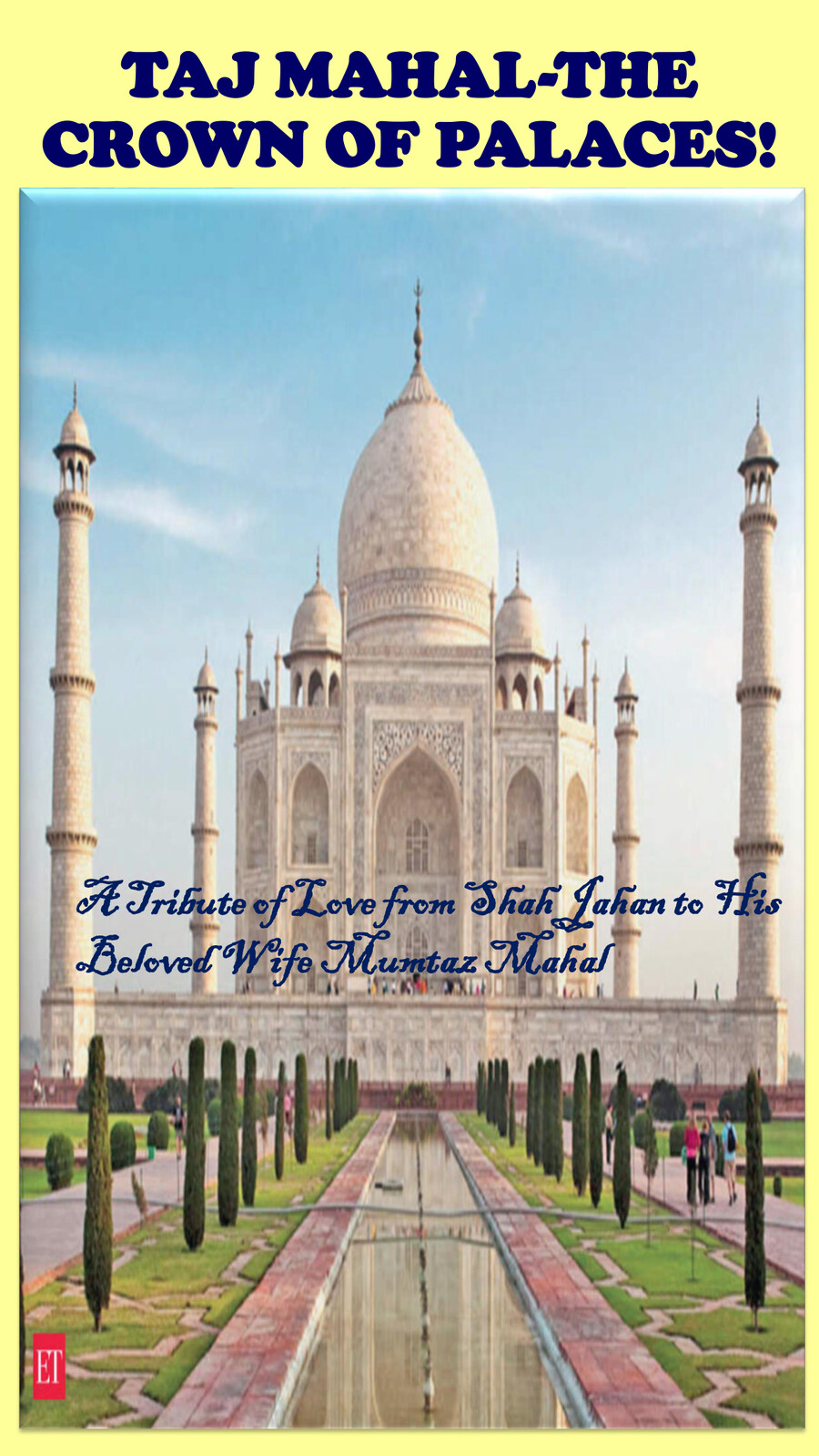 TAJ MAHALTHE CROWN OF PALACES!PORTRAIT by Yashavii Hiten... Flipsnack