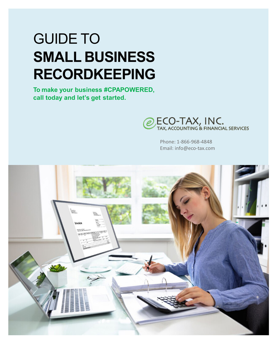 Small Business Record Keeping Guide by Carre Flipsnack