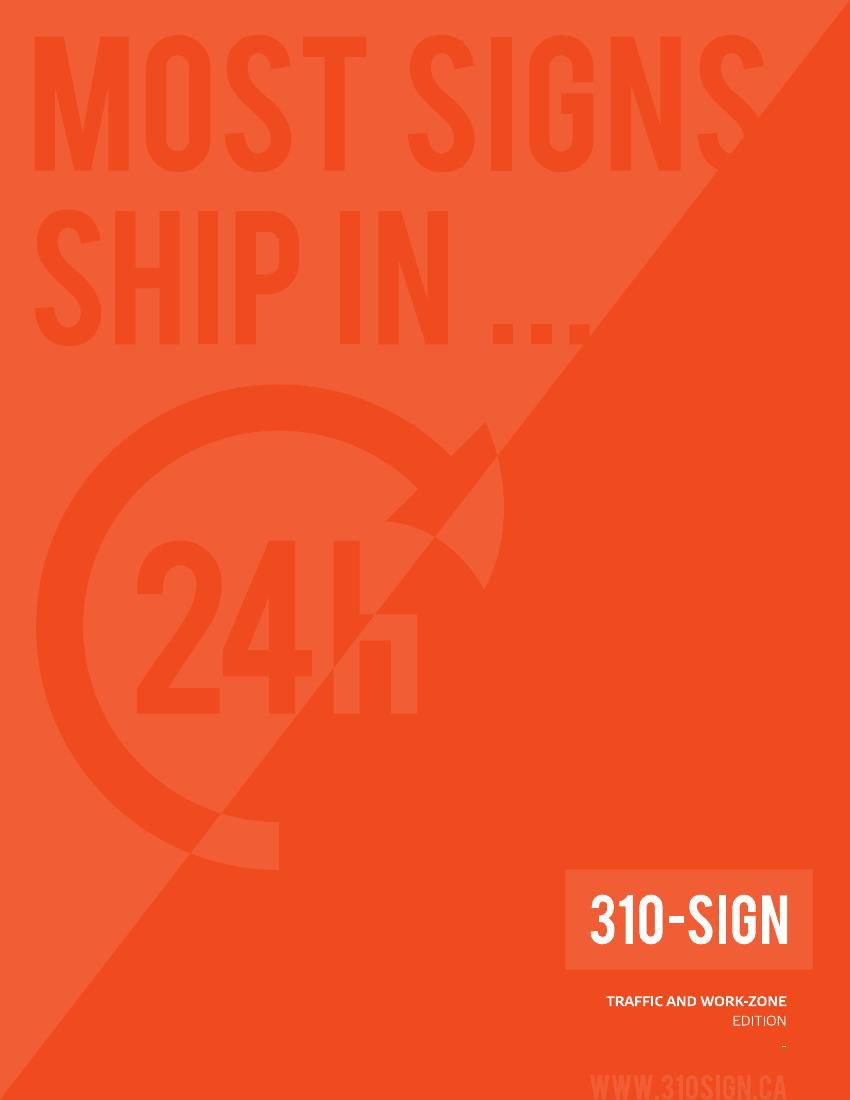 310-SIGN Alberta-Traffic-and-Work-Zone-Catalogue by 310 SIGN Inc ...