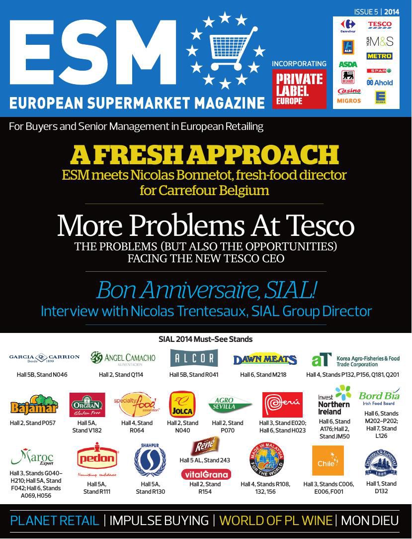 ESM The European Supermarket Magazine Issue 5 2014 by Editor Flipsnack