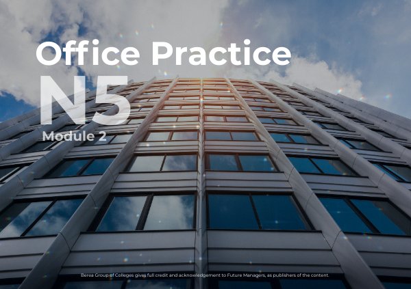 N5 Module 2 Office Practice PPT by E-Publishing - Flipsnack