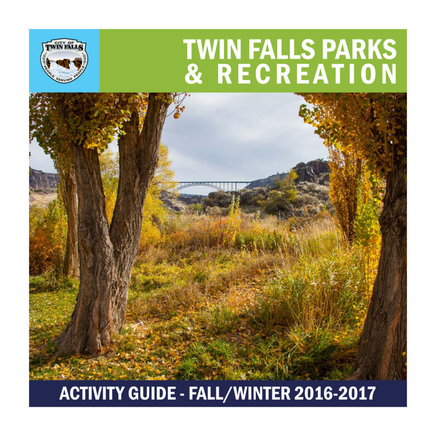 2016 Fall/Winter Recreation Guide by City of Twin Falls - Flipsnack