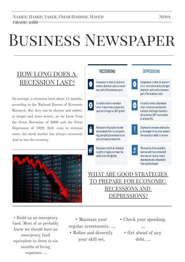 Business Newspaper by Hamid Akram - Flipsnack